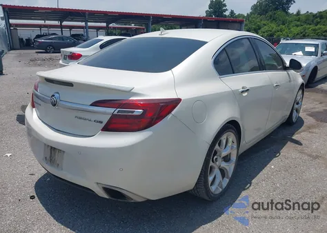 2014 Buick Regal Gs z USA, uszkodzony, nr VIN 2G4GT5GX6E9196637